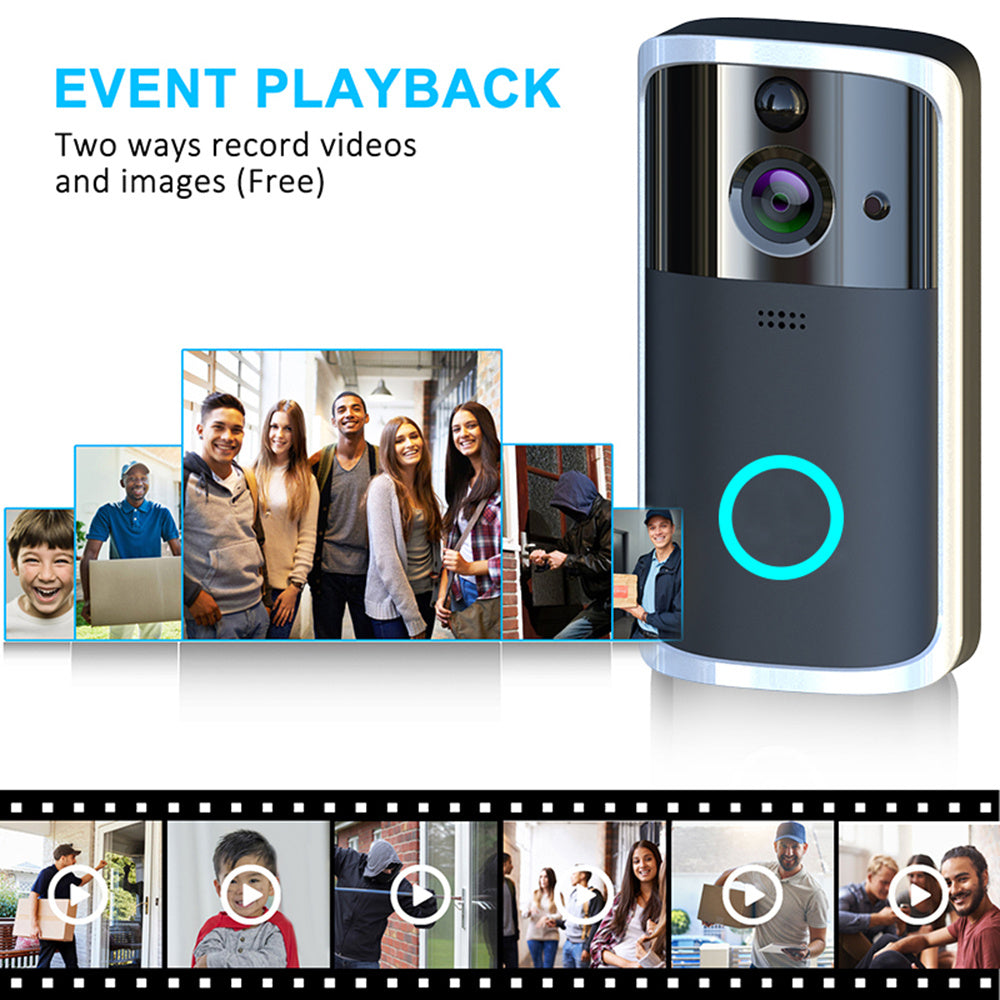 Smart WiFi Video Doorbell Camera