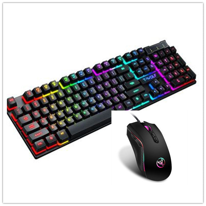 Gaming USB Wired Keyboard – Floating Keys & RGB Backlight
