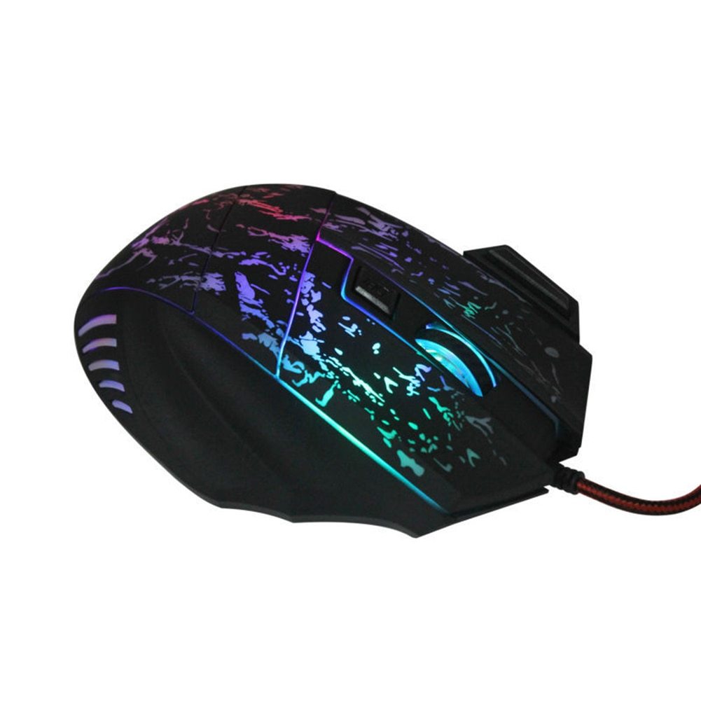 Ergonomic Gaming Mouse – High-Precision Wired/Wireless RGB