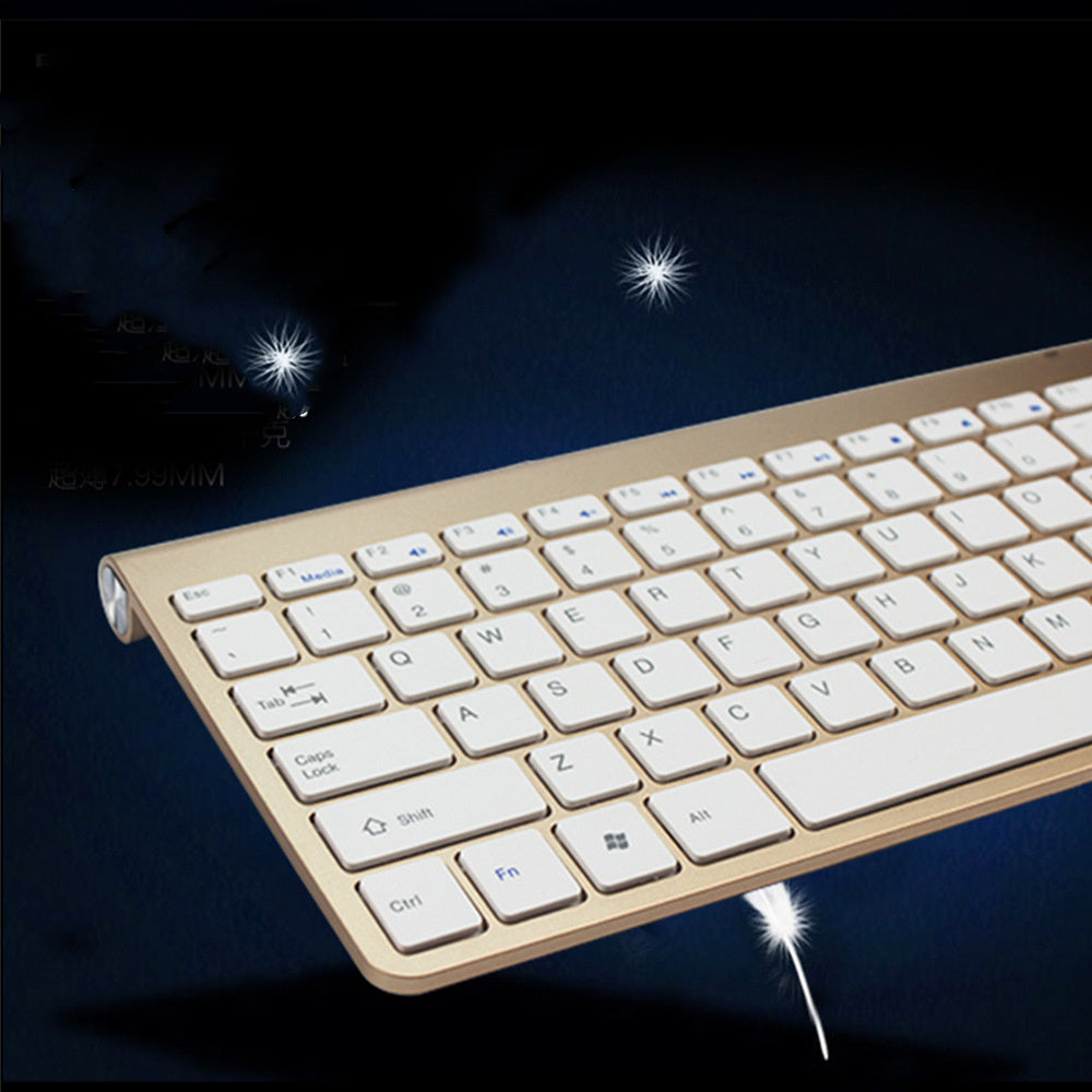 2.4G Wireless Keyboard & Mouse Combo – Mini Portable Set