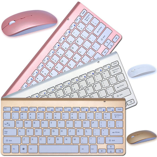 2.4G Wireless Keyboard & Mouse Combo – Mini Portable Set
