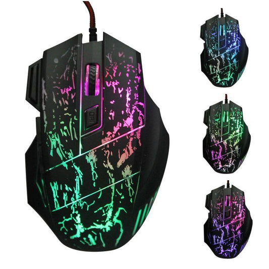 Ergonomic Gaming Mouse – High-Precision Wired/Wireless RGB