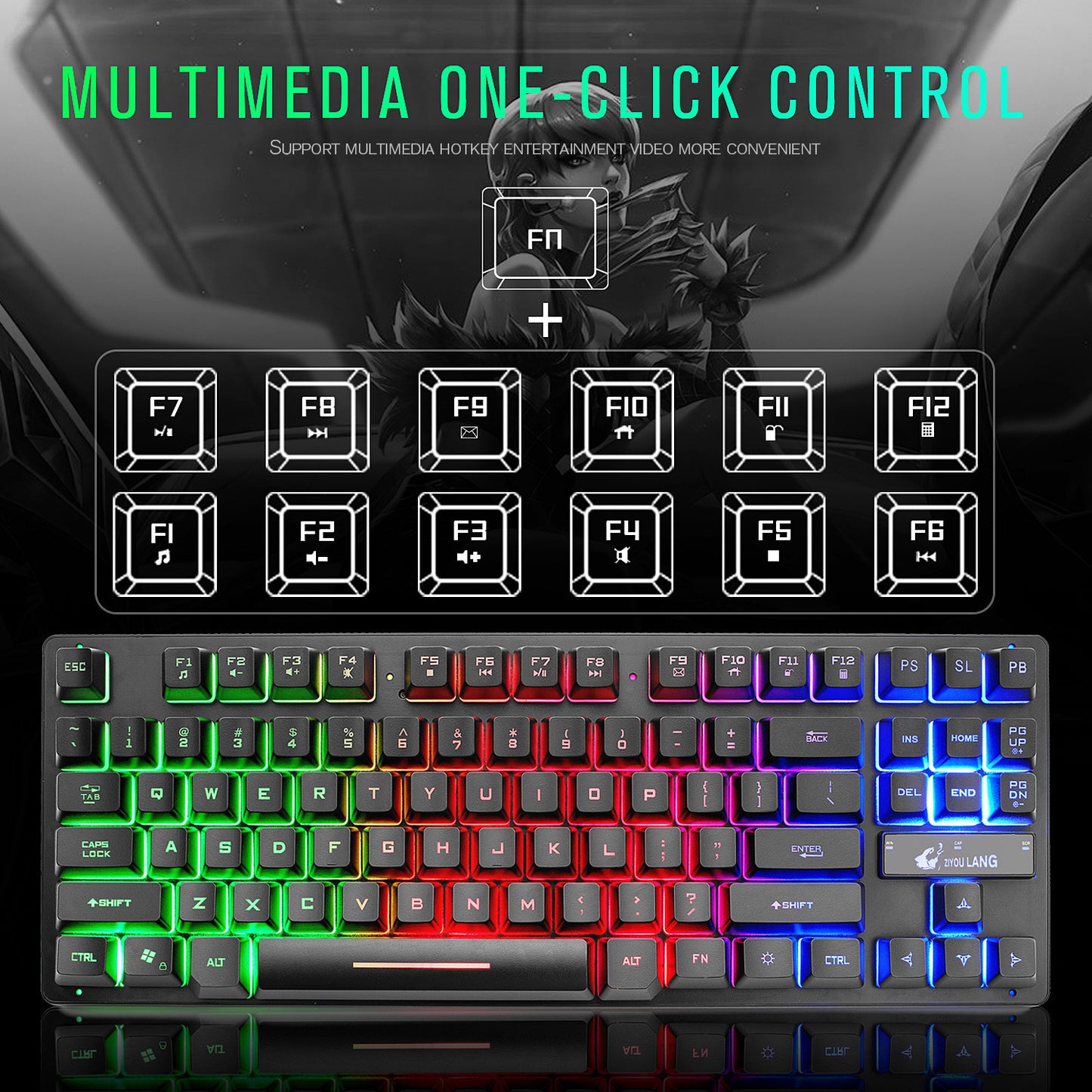 Mechanical Gaming Keyboard – High-Performance
