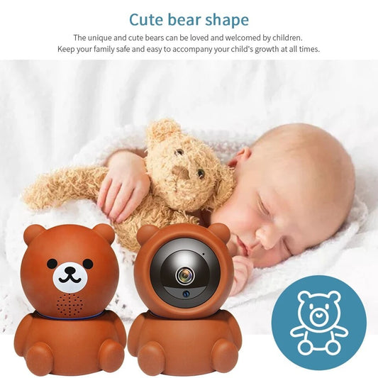Bear 1080P WiFi IP Security Camera – Auto Tracking & Night Vision