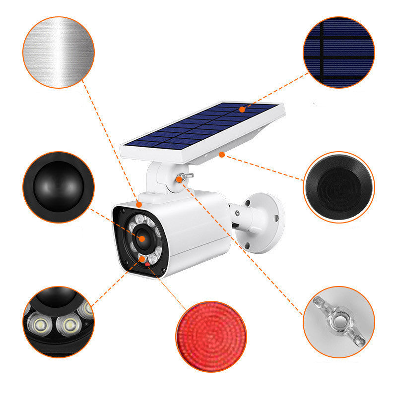 Solar Simulation Camera Search Light – Outdoor Security & Lighting
