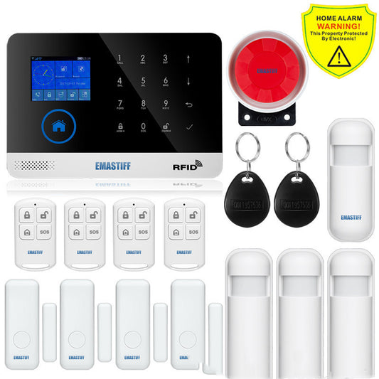 Smart Wireless GSM Anti-Theft Alarm for Doors & Windows